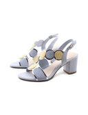 Sandalo vegan con tacco da donna