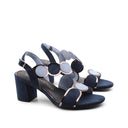 Sandalo vegan con tacco da donna