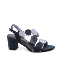 Sandalo vegan con tacco da donna