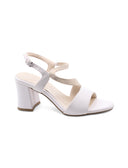 Sandalo vegan con tacco da donna