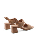 Sandalo vegan intrecciato da donna