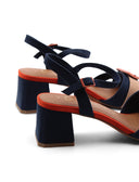 Sandalo vegan con fibbia da donna