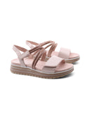 Sandalo gioiello vegan donna con strass