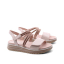 Sandalo gioiello vegan donna con strass