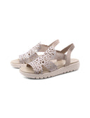 Sandalo vegan con strass da donna