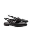 Ballerina vegan slingback a punta donna