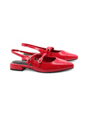 Ballerina vegan slingback a punta donna