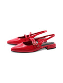 Ballerina vegan slingback a punta donna