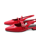 Ballerina vegan slingback a punta donna