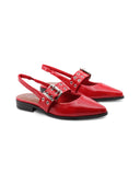 Ballerina mary jane vegan in vernice