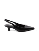 Décolleté slingback vegan da donna