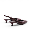 Décolleté kitten heels vegan da donna