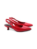 Décolleté slingback vegan da donna
