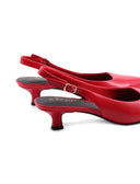 Décolleté slingback vegan da donna