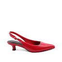 Décolleté slingback vegan da donna