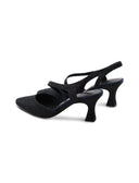 Dècolleté glitter slingback vegan donna