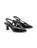 Slingback con tacco a rocchetto donna