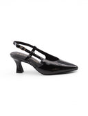 Slingback con tacco a rocchetto donna
