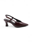 Slingback con tacco a rocchetto donna
