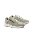 Otm sneaker in pelle con lacci e zip