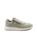 Otm sneaker in pelle con lacci e zip