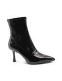 Tronchetto a punta in vernice da donna