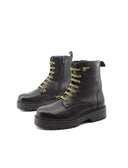 Anfibio in pelle con lacci elastici