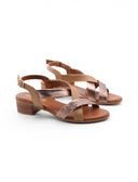 Sandalo elegante con glitter da donna