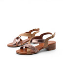 Sandalo elegante con glitter da donna