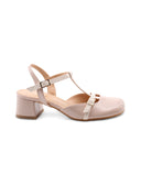 Slingback t-bar in vernice da donna