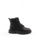 Anfibio nero con suola chunky da bimba