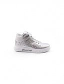 Sneaker laminata con borchie da bimba
