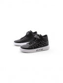Sneaker nera con borchie da bimba