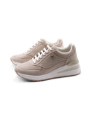 Sneaker con zeppa da donna