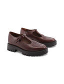 Ballerina bebè in pelle da donna