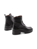 Anfibio nero in pelle da donna