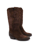 Stivale texano scamosciato da donna