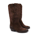 Stivale texano scamosciato da donna