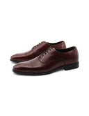 Stringata Oxford in vera pelle da uomo