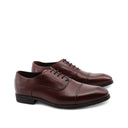 Stringata Oxford in vera pelle da uomo