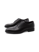 Stringata Oxford in vera pelle da uomo