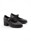 Scarpa mary jane con tacco a blocco