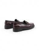 Mocassino penny loafers in pelle donna