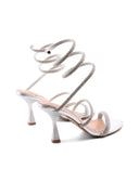 Sandalo alla schiava con strass donna