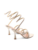 Sandalo alla schiava con strass donna