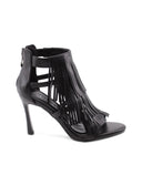 Sandalo gladiatore con frange da donna