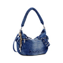 Half logo denim Astana borsa donna