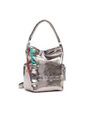 Half Logo Arica Dark Silver zaino donna