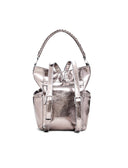 Half Logo Arica Dark Silver zaino donna