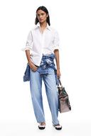 Half Logo Arica Dark Silver zaino donna